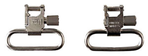Uncle Mike's 14622 Super Swivel Quick Detach 115 RUG Nickel 1" Loop for Ruger 10/22/ .44 Mag/ #3 Carbines