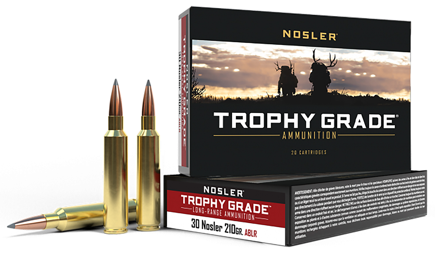 Nosler 60118 Trophy Grade Long-Range 30Nosler 210gr Nosler Spitzer AccuBond Long Range 20 Per Box/10 Case 1 Nosler 60118 Trophy Grade Long-Range 30Nosler 210gr Nosler Spitzer AccuBond Long Range 20 Per Box/10 Case