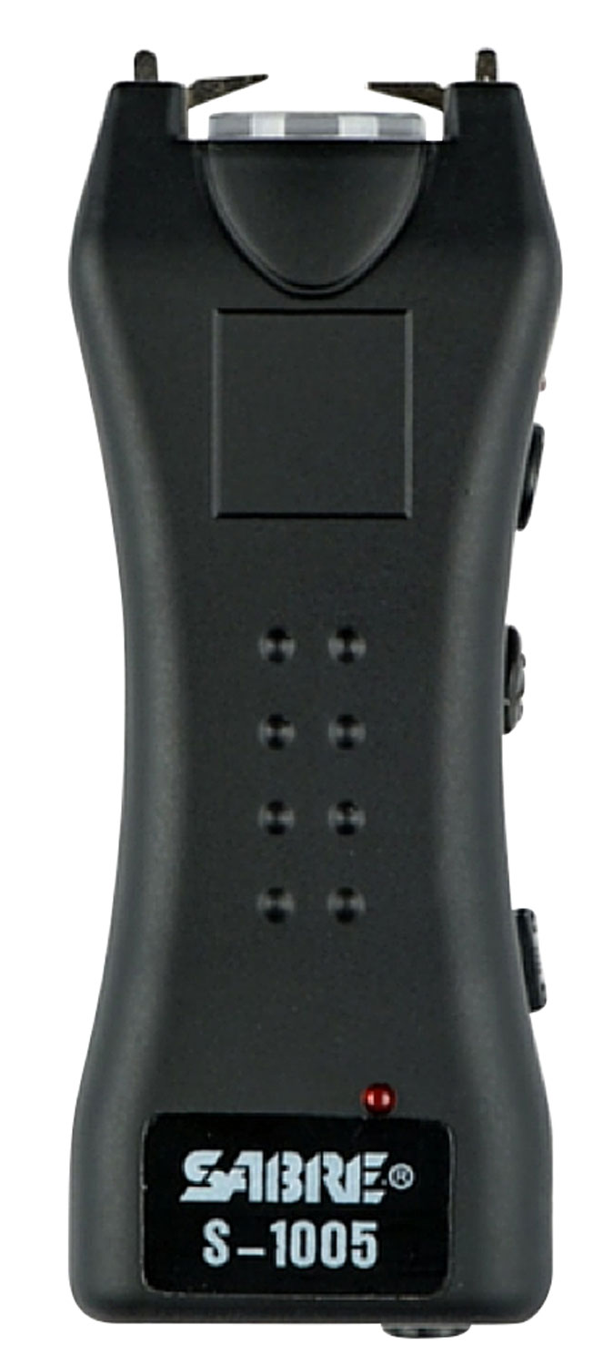 Sabre S1005BK Mini Stun Gun Black Includes Flashlight/Holster/Wrist Strap 1 Sabre S1005BK Mini Stun Gun Black Includes Flashlight/Holster/Wrist Strap