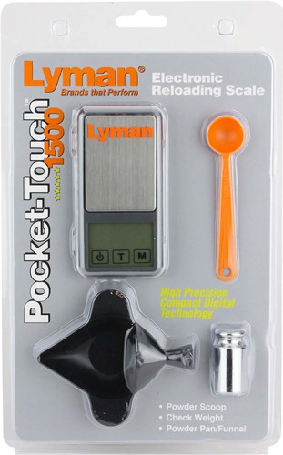 LYMAN POCKET TOUCH SCALE KIT - ELECTRONIC SCALE 1500 GRAINS 2 LYMAN POCKET TOUCH SCALE KIT - ELECTRONIC SCALE 1500 GRAINS - Image 2