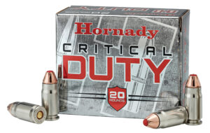Hornady 91296 Critical Duty  357Sig 135gr Hornady FlexLock 20 Per Box/10 Case