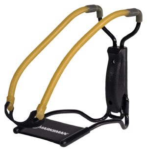 Marksman 3040 Marksman 3040 Folding Slingshot Yellow Classic Band Black Molded Handle