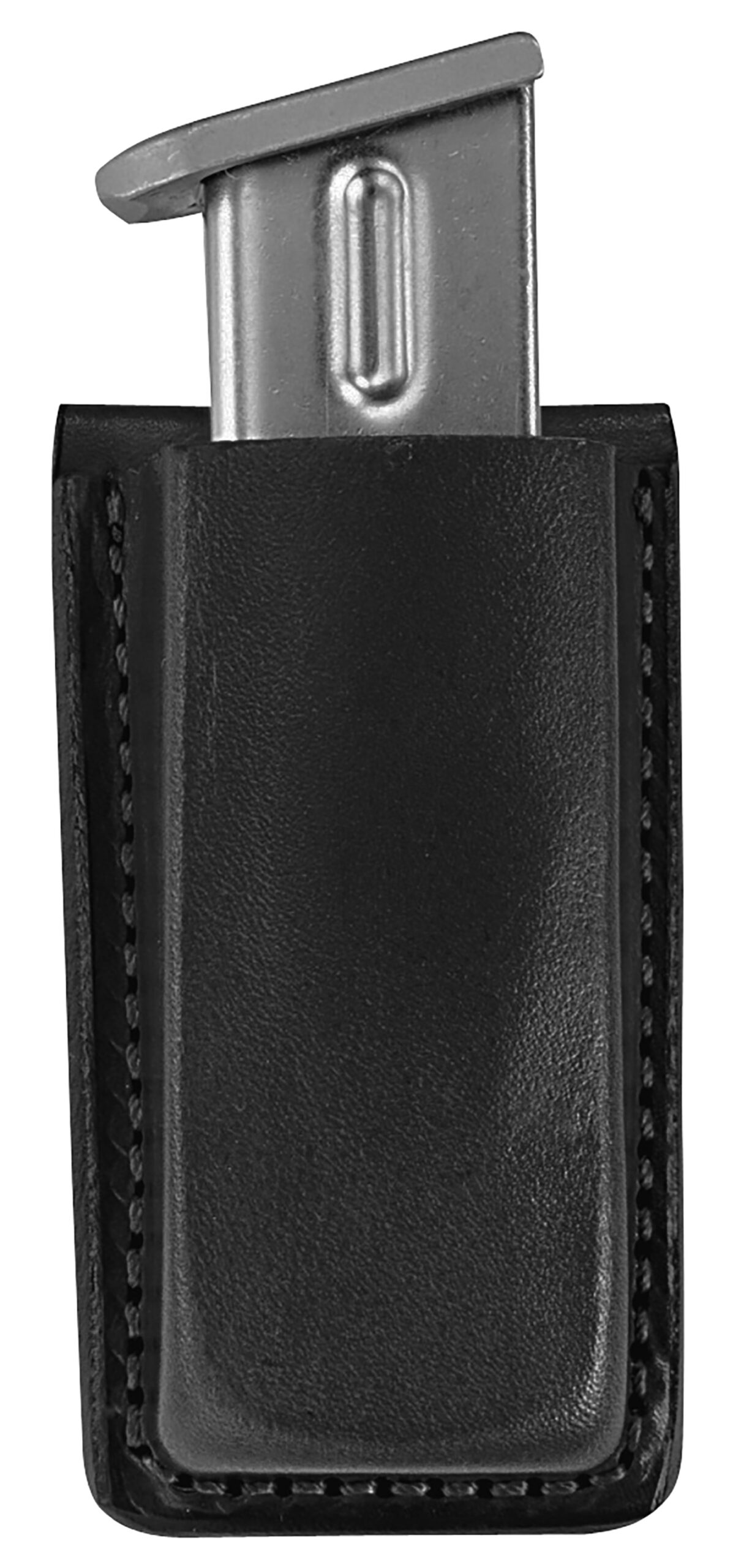 Bianchi Open Top Magazine Pouch 9mm 40 S&W Black Leather 1 Bianchi Open Top Magazine Pouch 9mm 40 S&W Black Leather