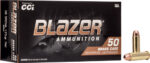 CCI BLAZER BRASS 38 SPECIAL - 125GR FMJ 50RD 20BX/CS
