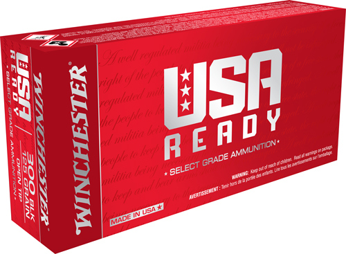 WINCHESTER USA READY 300 ACC - 125GR OTM 20RD 10BX/CS 1 WINCHESTER USA READY 300 ACC - 125GR OTM 20RD 10BX/CS