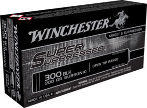 WINCHESTER SUPPRESSED 300 AAC - 200GR FMJ 20RD 10BX/CS