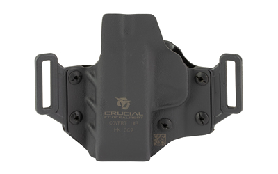 Crucial Concealment Covert Black Outside Waistband Holster 2 Crucial Concealment Covert Black Outside Waistband Holster