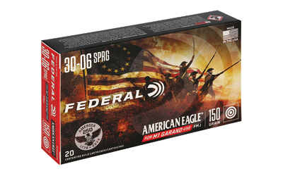 Federal American Eagle 30-06 Springfield 150 Grain Full Metal Jacket Ammunition 2 Federal American Eagle 30-06 Springfield 150 Grain Full Metal Jacket Ammunition - Image 2