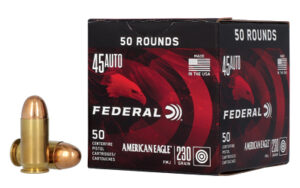 .45 ACP Firearms and Ammunition 26 FED AM EAGLE 45ACP 230GR FMJ 50/500