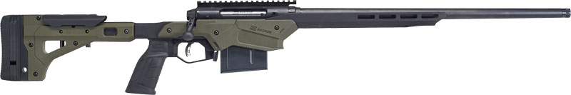 Savage Axis II Precision 30-06 Springfield 22 Inch Rifle 1 SAVAGE AXIS II PRECISION - 30-06 22" HB MDT CHASSIS OD