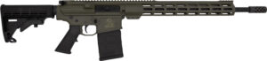 Great Lakes AR10 Semi-Auto Rifle 308 Winchester 18 Inch OD Green