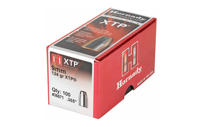 HRNDY XTP 9MM .355 124GR 100CT 3 HRNDY XTP 9MM .355 124GR 100CT