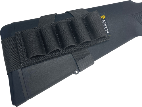 ADAPTIVE TACTICAL STOCK - MOUNTED SHOTSHELL CARRIER BLK 1 ADAPTIVE TACTICAL STOCK - MOUNTED SHOTSHELL CARRIER BLK