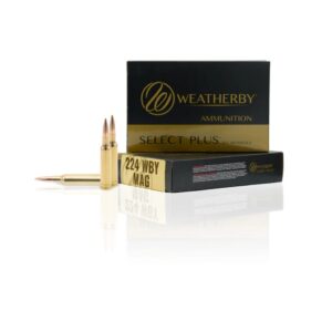 Weatherby 224 Wby Mag 80.5 Grain Berger Ammunition