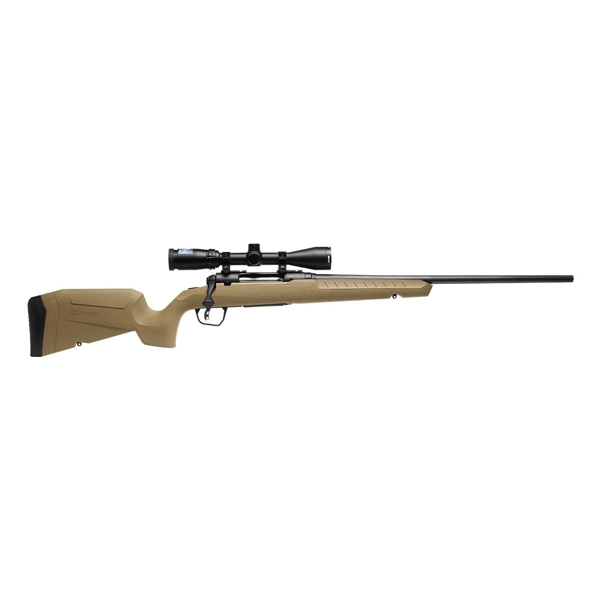 Savage Arms Axis II XP 6.5 Creedmoor Flat Dark Earth Rifle 1 Savage Arms Axis 2 XP FDE Rifle 6.5 Creedmoor 4rd Magazines 22'' Barrel 3-9x40mm Scope