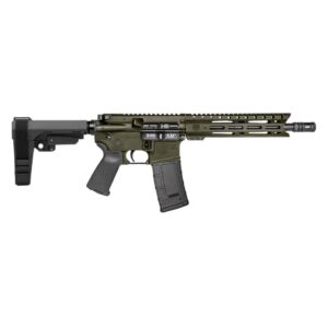 Diamondback DB15 Pistol .300 Blackout 30rd Magazine(1) 10" Barrel 9" M-LOK Rail SBA3 Brace OD Green