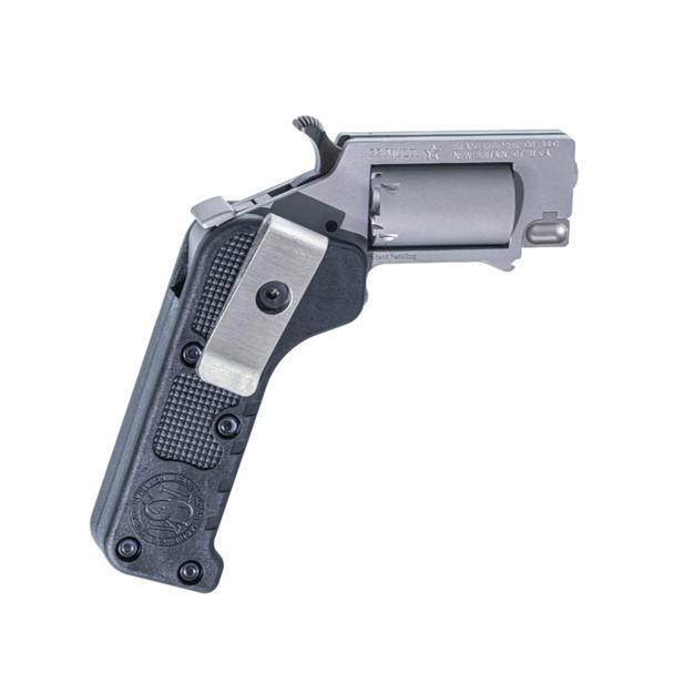 Switch Gun Combo Stainless Steel with Belt Clip Handgun .22 LR/.22 WMR 5rd Capacity .75" Barrel Polymer Grip Belt Clip 1 Switch Gun Combo Stainless Steel with Belt Clip Handgun .22 LR/.22 WMR 5rd Capacity .75" Barrel Polymer Grip Belt Clip