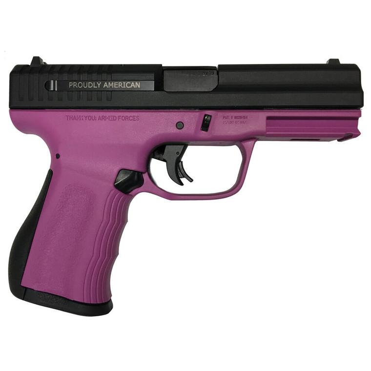 FMK Firearms 9C1G2 9mm 14 Round Pistol 1 FMK Firearms 9C1G2 FAT Handgun 9mm 14/rd 4" Barrel Pink Rasberry Grip with Black Slide