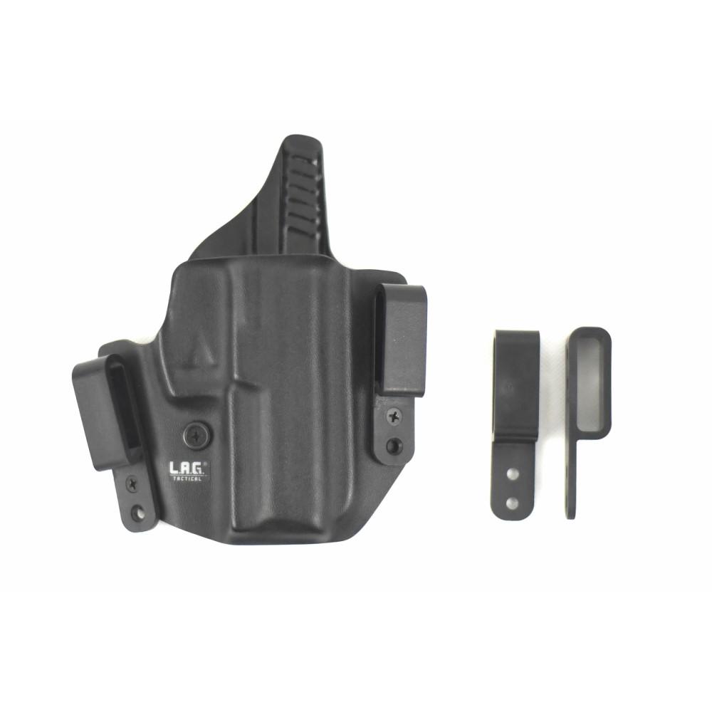 LAG Tactical Defender Springfield Hellcat Pro Black Inside Waistband Holster 1 LAG Tactical Defender Springfield Hellcat Pro Black Inside Waistband Holster