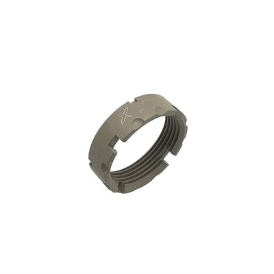 AR-15 BILLET CASTLE NUT BURNT FLAT DARK EARTH 1 AR-15 BILLET CASTLE NUT BURNT FLAT DARK EARTH