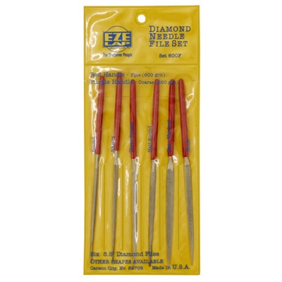 EZE-LAP DIAMOND NEEDLE FILE 600 SET, FINE STEEL 1 EZE-LAP DIAMOND NEEDLE FILE 600 SET, FINE STEEL
