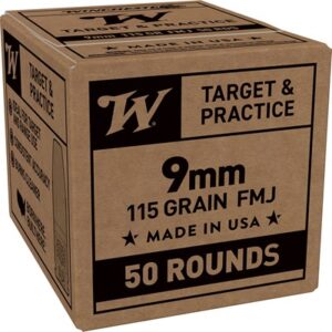 9MM LUGER 115GR FULL METAL JACKET 50/BOX