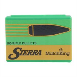 Sierra .30 Caliber 125 Grain Hollow Point Match Reloading Bullet 100 Count
