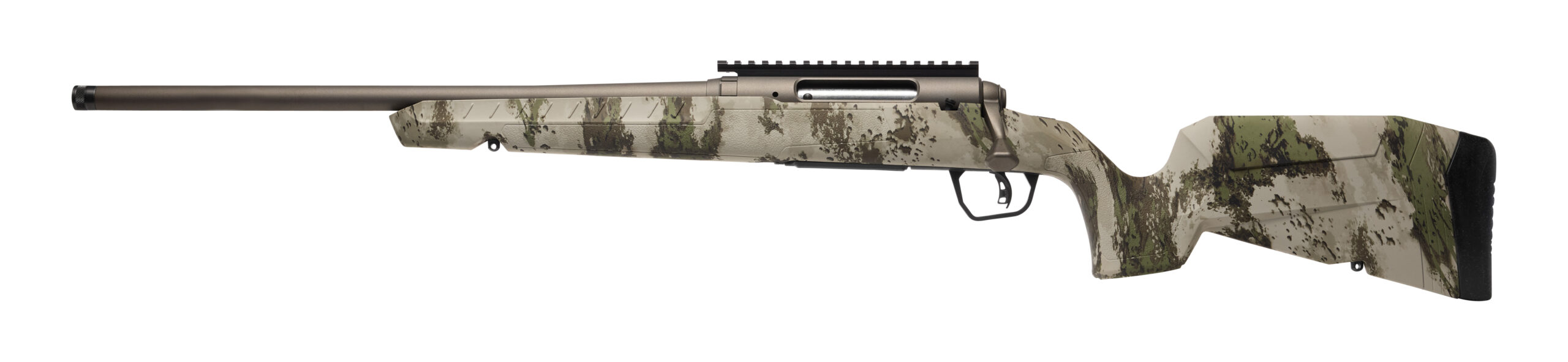 Savage Axis II Compact Pro Woodland 243 Winchester Left Hand Youth Rifle 1 SAVAGE ARMS AXIS 2 CPT PRO WDLD 243WIN LH