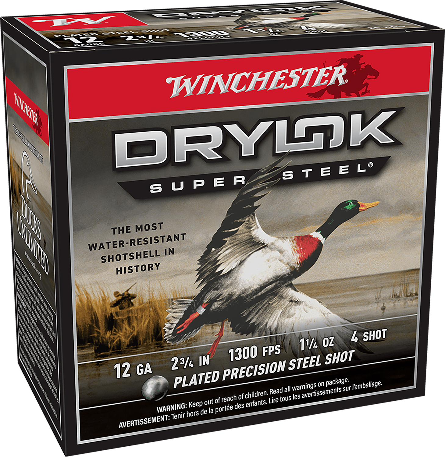 Winchester Ammo XSM124 Drylok Super Steel Magnum 12Gauge 2.75" 1 1/4oz 4Shot 25 Per Box/10 Case 1 Winchester Ammo XSM124 Drylok Super Steel Magnum 12Gauge 2.75″ 1 1/4oz 4Shot 25 Per Box/10 Case