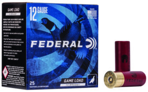 Federal H1264 Game-Shok High Brass 12Gauge 2.75″ 1 1/4oz 4Shot 25 Per Box/10 Case