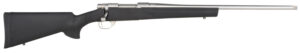Howa HGR72512 M1500 Hogue Full Size 6.5 Creedmoor 5+1 22″ Stainless Steel Threaded Barrel, Drilled & Tapped Stainless Steel Receiver, Hogue OverMolded Black Syn