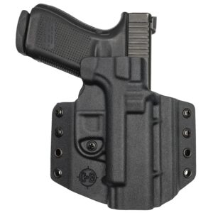 C&G Holsters 1850100 Covert OWB Black Kydex Belt Loop Fits 1911 Government 5″