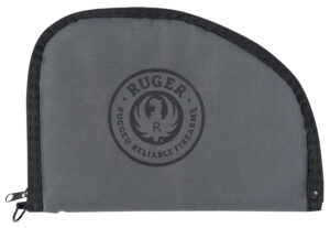 Ruger 27452 Rugged Pistol Case 10″ Long Black/Gray Holds 1 Polyester