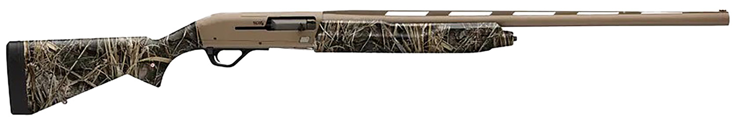 Winchester Repeating Arms 511304292 SX4 Hybrid Hunter 12 Gauge 3.5" 4+1 (2.75") 28", FDE Cerakote Barrel/Rec, Realtree Max-7 Furniture, TruGlo Fiber Optic Sight 1 Winchester Repeating Arms 511304292 SX4 Hybrid Hunter 12 Gauge 3.5″ 4+1 (2.75″) 28″, FDE Cerakote Barrel/Rec, Realtree Max-7 Furniture, TruGlo Fiber Optic Sight
