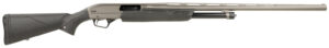Winchester Repeating Arms 512439392 SXP Hybrid Full Size 12 Gauge Pump 3″ 4+1 28″ Gray Perma-Cote Barrel, Gray Perma-Cote Aluminum Receiver, Black Synthetic Sto