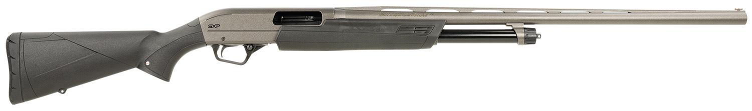 Winchester Repeating Arms 512439392 SXP Hybrid Full Size 12 Gauge Pump 3" 4+1 28" Gray Perma-Cote Barrel, Gray Perma-Cote Aluminum Receiver, Black Synthetic Stock Right Hand 1 Winchester Repeating Arms 512439392 SXP Hybrid Full Size 12 Gauge Pump 3″ 4+1 28″ Gray Perma-Cote Barrel, Gray Perma-Cote Aluminum Receiver, Black Synthetic Sto
