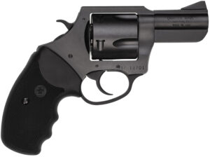 Charter Arms 64520 Pitbull 45 ACP, 5 Shot 2.50″ Black Nitride Steel Barrel, Cylinder & Frame w/Black Finger Grooved Rubber Grip