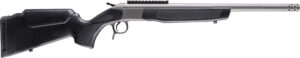 CVA SCOUT TD V3 350 LEGEND 20″ – STAINLESS/BLACK SYNTHETIC