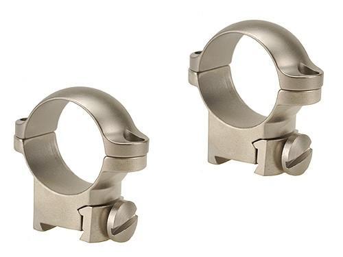 Leupold 2-Piece Solid Steel Ringmounts - Sako 1" Medium Silver 1 Leupold 2-Piece Solid Steel Ringmounts – Sako 1″ Medium Silver