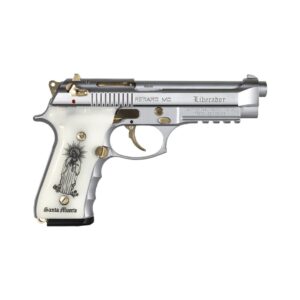 Girsan Regard MC Liberador Handgun 9mm Luger 18rd Magazine 4.9″ Barrel Stainless with Santa Muerte Grips