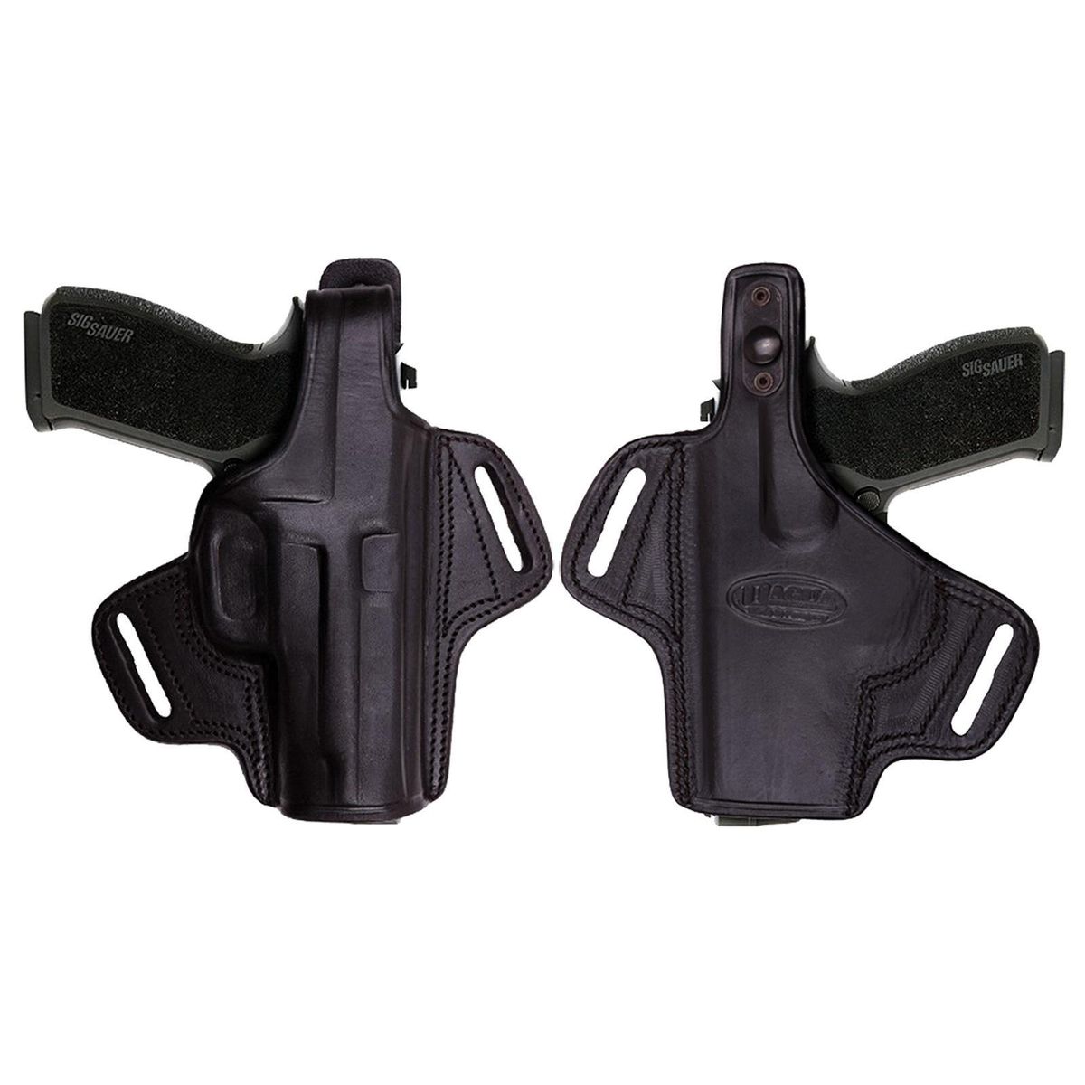 Tagua Gunleather Thumb Break Belt Holster for Glock 19/23/32/38 Black Right Hand 1 Tagua Gunleather Thumb Break Belt Holster for Glock 19/23/32/38 Black Right Hand