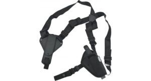 Uncle Mike’s Plain Black Nylon Shoulder Holster 8715 AM#15