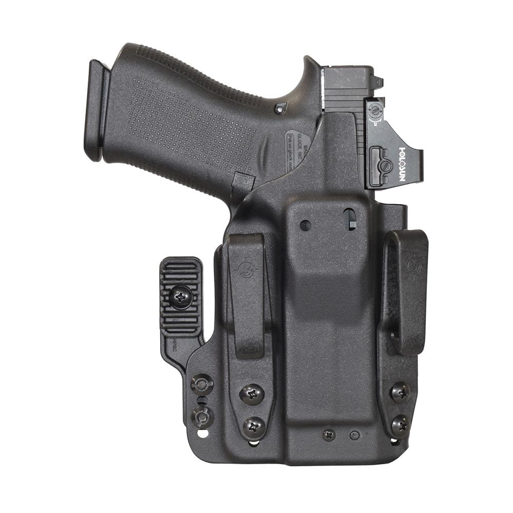 Mission First Tactical Pro Series IWB Holster for Glock 43/43X MOS Black Ambi 1 Mission First Tactical Pro Series IWB Holster for Glock 43/43X MOS Black Ambi