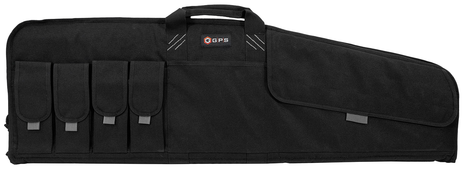 GPS Bags SRC42 Single Rifle Case Black 600D Polyester w/ Mag Pouch Lockable Zippers & Fleece-Lining 1 GPS Bags SRC42 Single Rifle Case Black 600D Polyester w/ Mag Pouch Lockable Zippers & Fleece-Lining