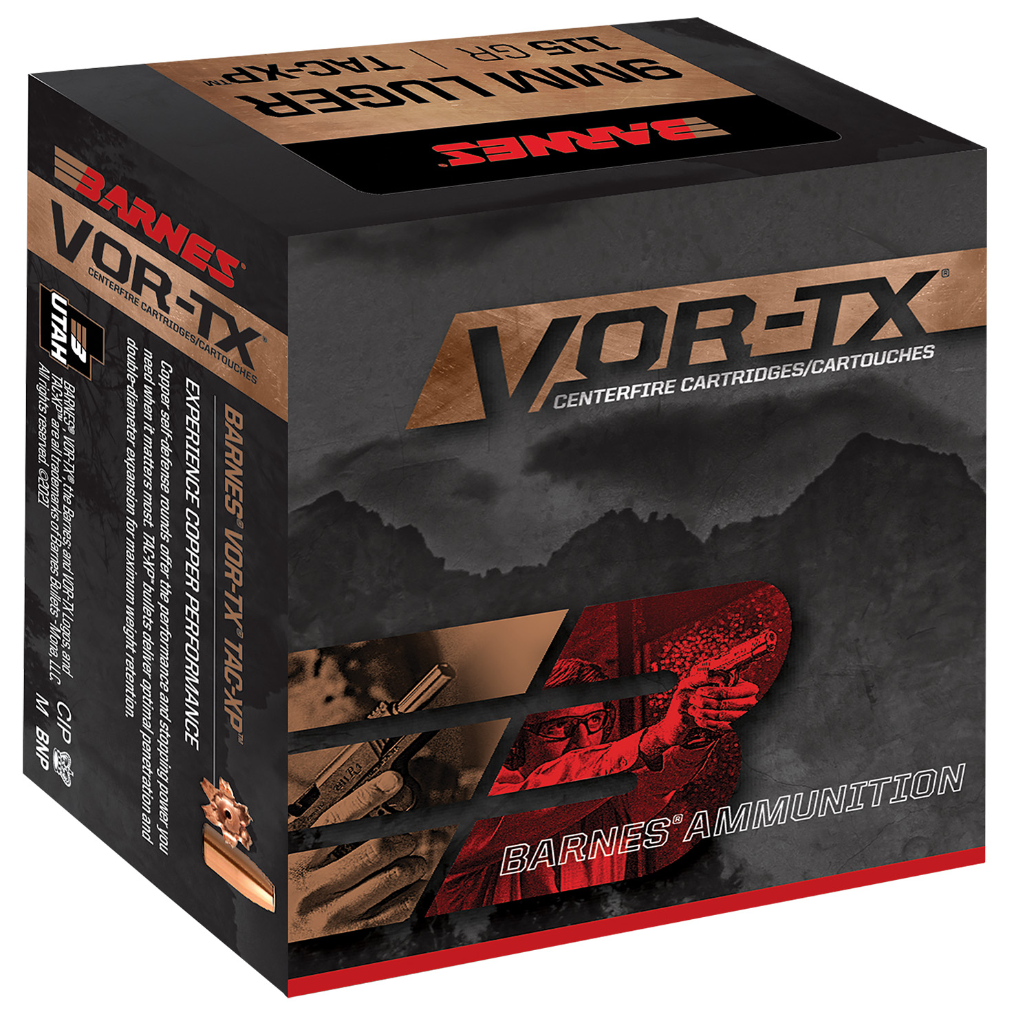 Barnes Bullets 32005 9mm Luger 115gr XPB 20 Per Box/10 Case 1 Barnes Bullets 32005 9mm Luger 115gr XPB 20 Per Box/10 Case