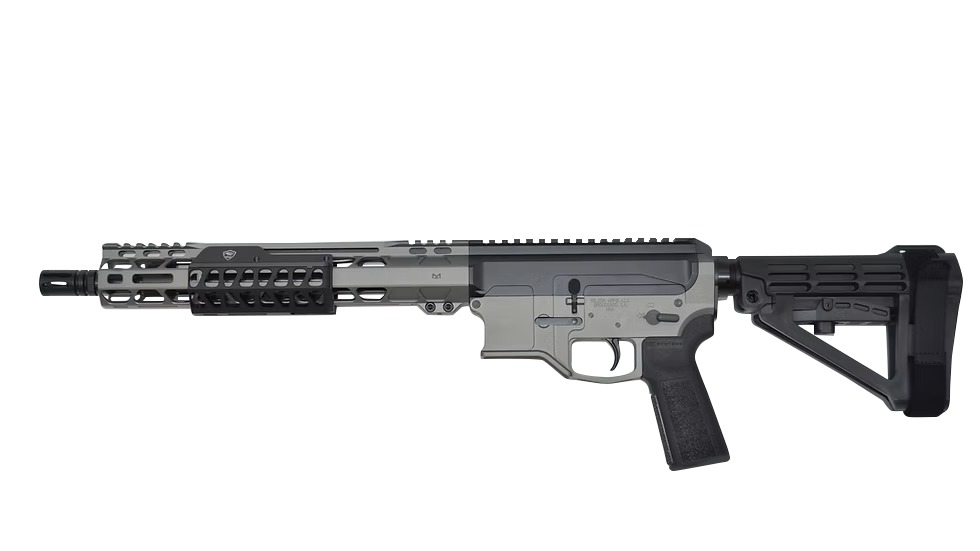 Bilson Arms P8FSSTB20R1 BA-15FCP 338 ARC 10+1 14.50" Stainless Steel Threaded Barrel, Tactical Gray/Graphite Black Cerakote Aluminum Receiver w/Picatinny Rail, M-LOK Handguard, Black Polymer SBA4 Brac 1 Bilson Arms P8FSSTB20R1 BA-15FCP 338 ARC 10+1 14.50" Stainless Steel Threaded Barrel, Tactical Gray/Graphite Black Cerakote Aluminum Receiver w/Picatinny Rail, M-LOK Handguard, Black Polymer SBA4 Brac