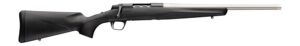 Browning 036116298 X-Bolt 2 Special LR SPR Full Size 7mm PRC 3+1 20"Matte Stainless Steel Threaded Barrel, Matte Stainless Steel Drilled & Tapped Receiver, Black Adj Comb & LOP Synthetic Stock, Right