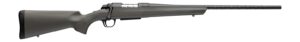 Browning 035851224 AB3 Pro Full Size 270 Win 4+1 22″ Matte Blued Spiral Fluted Threaded Barrel, Matte Blued Steel Drilled & Tapped Receiver, Gray/Green Fixed Sy