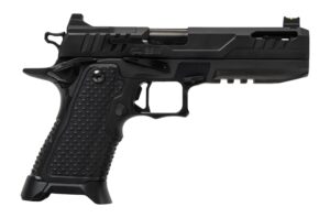 Oa Defense 2311 Pro Elite Full Size 9mm Luger 21+1 5" Ported Barrel, Black DLC Steel Optic Ready/Serrated Slide, Black Aluminum Frame w/Picatinny Rail, Black Aluminum Grip, Ambidextrous