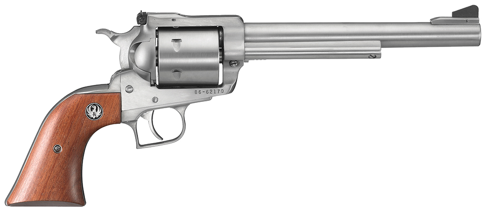 Ruger 0804 Super Blackhawk Large Frame 44 Rem Mag/44 Special 6rd 7.50" Satin Stainless Steel Barrel, Cylinder & Frame, Hardwood Grip, Transfer Bar Safety, Exposed Hammer 1 Ruger 0804 Super Blackhawk Large Frame 44 Rem Mag/44 Special 6rd 7.50" Satin Stainless Steel Barrel, Cylinder & Frame, Hardwood Grip, Transfer Bar Safety, Exposed Hammer